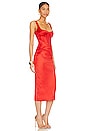 view 2 of 3 Elodie Midi Dress in Fire Red