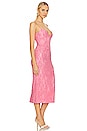 view 2 of 3 Hadley Midi Lace Dress in Petal Pink