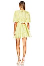 view 3 of 3 Enya Organza Mini Dress in Sunshine