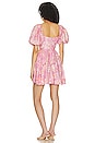 view 3 of 3 Kiah Corset Mini Dress in Pink Garden