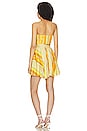 view 3 of 3 Brynne Mini Dress in Yellow Stripe
