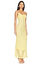 view 2 of 4 Adoni Mesh Maxi Dress in Canary Yellow