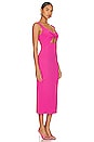 view 2 of 3 Maja Midi Dress in Pop Pink