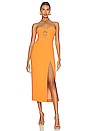 view 1 of 3 Brisa Midi Dress in Orange Fizz