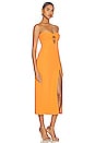 view 2 of 3 Brisa Midi Dress in Orange Fizz