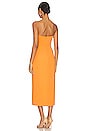 view 3 of 3 Brisa Midi Dress in Orange Fizz