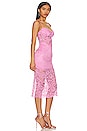 view 2 of 3 Olina Midi Dress in Lili Pink