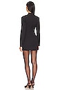 view 3 of 4 Mona Blazer Mini Dress in Black