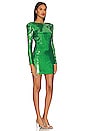 view 2 of 4 Alessia Sequin Mini Dress in Bright Green