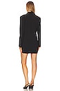 view 3 of 3 Joelle Tuxedo Dress in Black