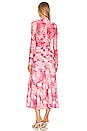 view 3 of 3 Lea Midi Dress in Pink Tie Dye