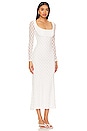 view 2 of 3 Adoni Midi Dress in White