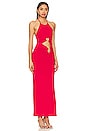 view 2 of 4 Neve Maxi Dress in Deep Red