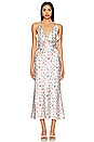 view 1 of 3 Olea Maxi Dress in Ivory Ditsy Floral