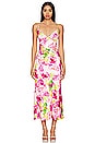 view 1 of 3 Malinda Slip Dress in Water Floral