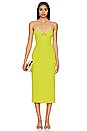 view 1 of 3 Vienna Midi Dress in Lime