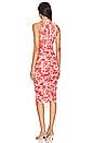 view 3 of 3 Felicia Midi Dress in Red Floral