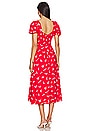 view 3 of 3 Gillian Midi Dress in Red Ditsy Floral