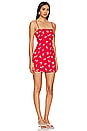 view 2 of 3 Joie Mini Dress in Red Ditsy Floral