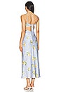view 3 of 3 Malinda Slip Dress in Baby Blue Floral