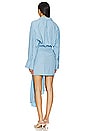 view 3 of 4 x REVOLVE Malira Shirt Dress in Blue Stripe