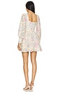 view 3 of 3 Lila Flounce Dress in Pastel Floral
