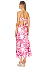 view 3 of 3 Malinda Slip Dress in Pink Abstract