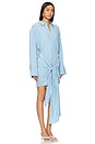 view 2 of 4 VESTIDO MALIRA SHIRT in Blue Stripe