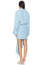 view 3 of 4 VESTIDO MALIRA SHIRT in Blue Stripe