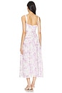 view 3 of 3 Adaline Broderie Midi Dress in Lilac Floral