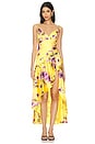 view 1 of 3 Sorella Printed Midi Dress in Yellow Floral