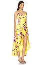 view 2 of 3 Sorella Printed Midi Dress in Yellow Floral