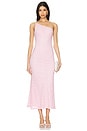 view 1 of 3 Albie Knit Maxi Dress in Candy Pink