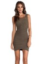 view 1 of 6 Saturn Wrap Dress in Khaki