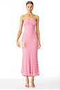 view 1 of 4 x REVOLVE Adoni Strapless Midi Dress in Pink