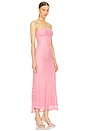 view 2 of 4 x REVOLVE Adoni Strapless Midi Dress in Pink