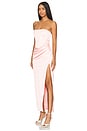 view 2 of 3 Everlasting Satin Midi Dress in Soft Pink