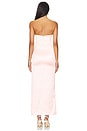 view 3 of 3 Everlasting Satin Midi Dress in Soft Pink