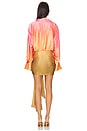 view 3 of 3 x REVOLVE Malira Ombre Shirt Dress in Sunset Ombre