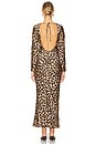 view 3 of 3 ROBE VERONA in Leopard