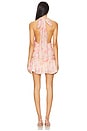 view 3 of 3 Mave Halter Mini Dress in Pink Floral