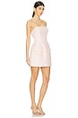 view 2 of 4 Madeline Boucle Mini Dress in Light Pink