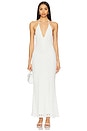 view 1 of 4 x REVOLVE Adoni Halter Mesh Midi Dress in Orchid White