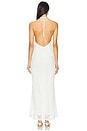 view 3 of 4 x REVOLVE Adoni Halter Mesh Midi Dress in Orchid White