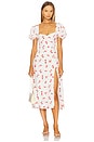 view 1 of 3 Gillian Midi Dress in Summer White Floral