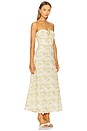view 2 of 4 Lora Broderie Maxi Dress in Yellow Floral
