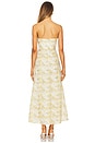 view 3 of 4 Lora Broderie Maxi Dress in Yellow Floral