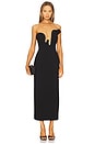 view 1 of 3 Rosalyn Midi Dress in Black
