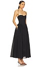 view 2 of 3 Estie Cotton Maxi Dress in Black