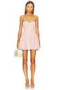 view 1 of 4 Estie Embroidered Mini Dress in Red Floral